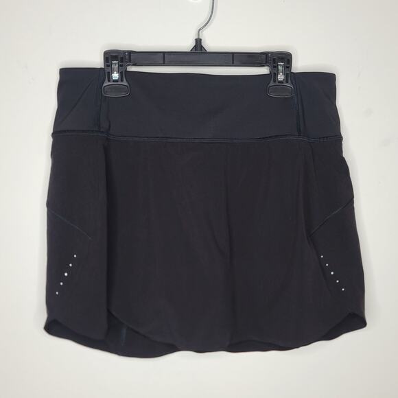 Athleta Pants - Athleta black Run With It 14" skort skirt - small